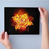 Prospectus 21,6 Cm X 24,94 Cm Blooming Fire Rose (main)
