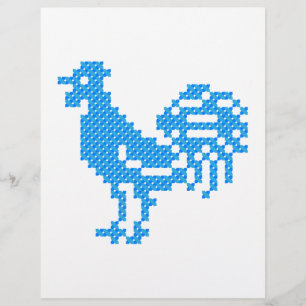 Prospectus 21,6 Cm X 24,94 Cm Blue Rooster
