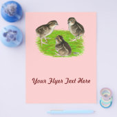 Prospectus 21,6 Cm X 24,94 Cm Bobwhite Quail (Simple)