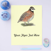 Prospectus 21,6 Cm X 24,94 Cm Bobwhite Quail (Simple)