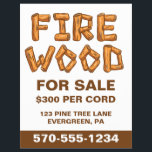 Prospectus 21,6 Cm X 24,94 Cm Bois de chauffage professionnel à vendre Flyer per<br><div class="desc">Faites la promotion de votre entreprise de bois de feu avec ce prospectus facile à customiser. Ce prospectus accrocheur a le message FIRE WOOD FOR SALE avec les mots FIRE WOOD en lettres de bois. Le reste du texte de ce dépliant peut être facilement customisé avec vos propres informations.</div>