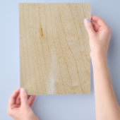 Prospectus 21,6 Cm X 24,94 Cm Bois érable (main)