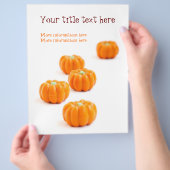 Prospectus 21,6 Cm X 24,94 Cm Bonbons citrouilles d'Halloween (main)