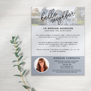 Prospectus 21,6 Cm X 24,94 Cm Bonjour Voisin Agriculture Immobilière Introductio