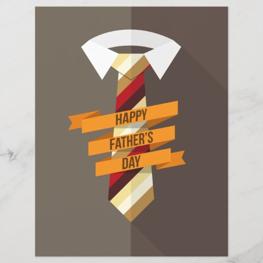 Prospectus 21,6 Cm X 24,94 Cm Bonne Fête des pères (Devant)