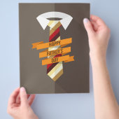 Prospectus 21,6 Cm X 24,94 Cm Bonne Fête des pères (main)