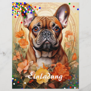 Prospectus 21,6 Cm X 24,94 Cm Bouledogue Français 