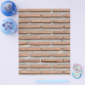 Prospectus 21,6 Cm X 24,94 Cm Brick wall (Simple)