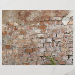 Prospectus 21,6 Cm X 24,94 Cm Brick wall