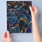 Prospectus 21,6 Cm X 24,94 Cm Broche à huile (main)