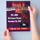 Prospectus 21,6 Cm X 24,94 Cm Broche N Rouleau Flyer 80s Jam (main)