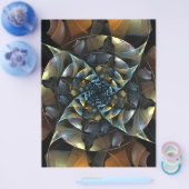 Prospectus 21,6 Cm X 24,94 Cm Brochure d'art Abstrait (Simple)