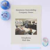 Prospectus 21,6 Cm X 24,94 Cm Brochure d'entreprise pour désossage (Simple)