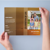 Prospectus 21,6 Cm X 24,94 Cm Brochure Modèle funéraire (main)