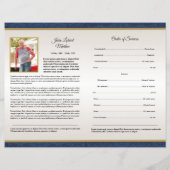 Prospectus 21,6 Cm X 24,94 Cm Brochure Modèle funéraire (Dos)