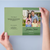 Prospectus 21,6 Cm X 24,94 Cm Brochure Modèle funéraire (main)