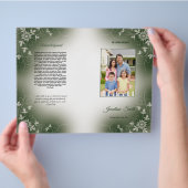 Prospectus 21,6 Cm X 24,94 Cm Brochure Modèle funéraire (main)