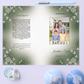 Prospectus 21,6 Cm X 24,94 Cm Brochure Modèle funéraire (Simple)