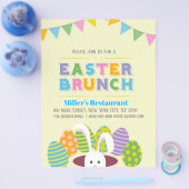 Prospectus 21,6 Cm X 24,94 Cm Brochure sur les événements de Pâques (Simple)