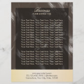 Prospectus 21,6 Cm X 24,94 Cm Brochures de salon de coiffure moderne (Dos)