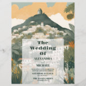 Prospectus 21,6 Cm X 24,94 Cm Budget Élégant Italie Capri Destination Mariage (Devant)