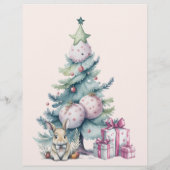 Prospectus 21,6 Cm X 24,94 Cm Bugdet Christmas Tree Fête de Noël (Dos)