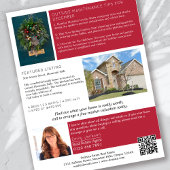 Prospectus 21,6 Cm X 24,94 Cm Bulletin de décembre immobilier