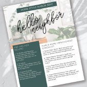 Prospectus 21,6 Cm X 24,94 Cm Bulletin de mars immobilier