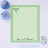 Prospectus 21,6 Cm X 24,94 Cm Caduceus avec prospectus Feuille (Simple)