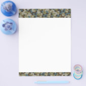 Prospectus 21,6 Cm X 24,94 Cm camouflage hexagone kaki (Simple)