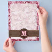 Prospectus 21,6 Cm X 24,94 Cm Camouflage rose (main)