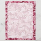 Prospectus 21,6 Cm X 24,94 Cm Camouflage rose (Dos)