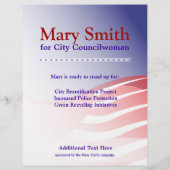 Prospectus 21,6 Cm X 24,94 Cm Campagne du Modèle circulaire (Dos)