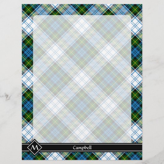 Prospectus 21,6 Cm X 24,94 Cm Campbell Dress Tartan (Devant)