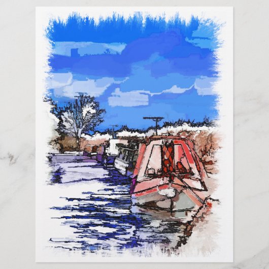 PROSPECTUS 21,6 CM X 24,94 CM CANAUX (Devant)