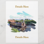 PROSPECTUS 21,6 CM X 24,94 CM CANAUX (Devant)