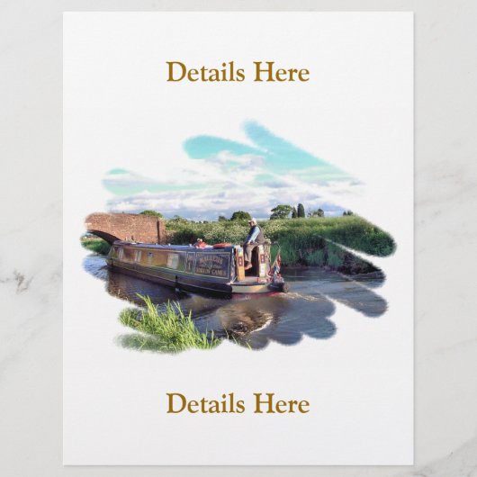 PROSPECTUS 21,6 CM X 24,94 CM CANAUX (Devant)