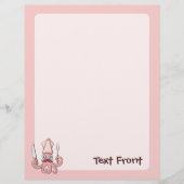 Prospectus 21,6 Cm X 24,94 Cm Caricature du chef calmar (Devant)