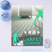 Prospectus 21,6 Cm X 24,94 Cm Carpet Cleaning Service Flyer (Simple)