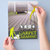 Prospectus 21,6 Cm X 24,94 Cm Carpet Cleaning Service Flyer (main)