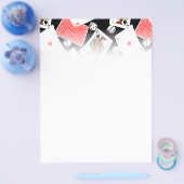 Prospectus 21,6 Cm X 24,94 Cm Cartes et dés (Simple)