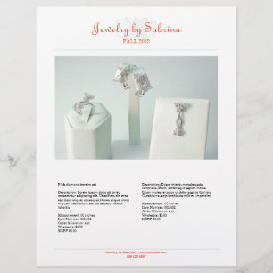 Prospectus 21,6 Cm X 24,94 Cm Catalogue de l'entreprise 2 produit vente ligne fe