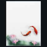 Prospectus 21,6 Cm X 24,94 Cm Cercles d'amour | Art harmonieux du lotus Koi Orie<br><div class="desc">Conception orientale zen de carpes koï d'étang et de fleurs de lotus représentant les bénédictions de la paix, l'harmonie yin-yang, le bon feng-shui, l'énergie, l'équilibre... et bien plus encore. Le texte est à vous pour l'ajouter à vos besoins. Veuillez cliquer sur le bouton "Personnaliser" en orange pour obtenir toutes les...</div>