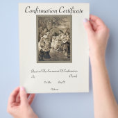 Prospectus 21,6 Cm X 24,94 Cm Certificat de confirmation (main)