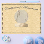 Prospectus 21,6 Cm X 24,94 Cm Certificat de réussite de base-ball (Simple)