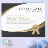 Prospectus 21,6 Cm X 24,94 Cm Certificat professionnel d'appréciation (Simple)