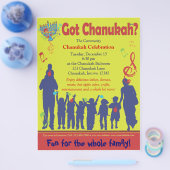 Prospectus 21,6 Cm X 24,94 Cm Chanukah Flyer (Simple)