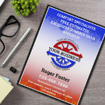 Prospectus 21,6 Cm X 24,94 Cm Chauffage et climatisation HVAC<br><div class="desc">Avec le HVAC Chauffage et Climatisation Flyer,  vous vous démarquerez avec ce style moderne et simpliste. Personnalisez facilement vos informations et ajoutez votre logo transparent pour concevoir ou utiliser celui-ci.</div>