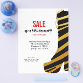 Prospectus 21,6 Cm X 24,94 Cm Chaussures en vente (Simple)