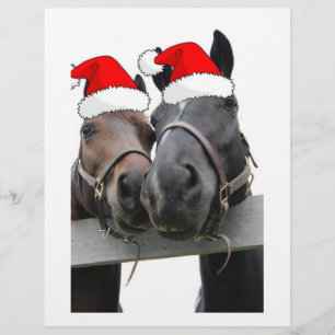 Prospectus 21,6 Cm X 24,94 Cm Chevaux de Noël Country